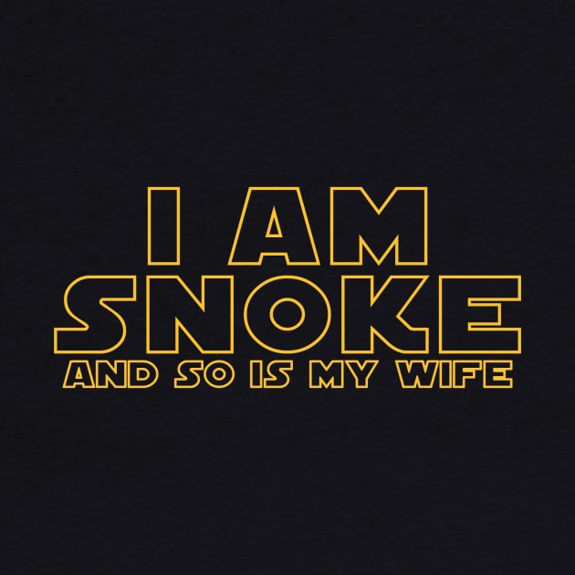 I Am Snoke (Design 2) by My Geeky Tees - T-Shirt Designs